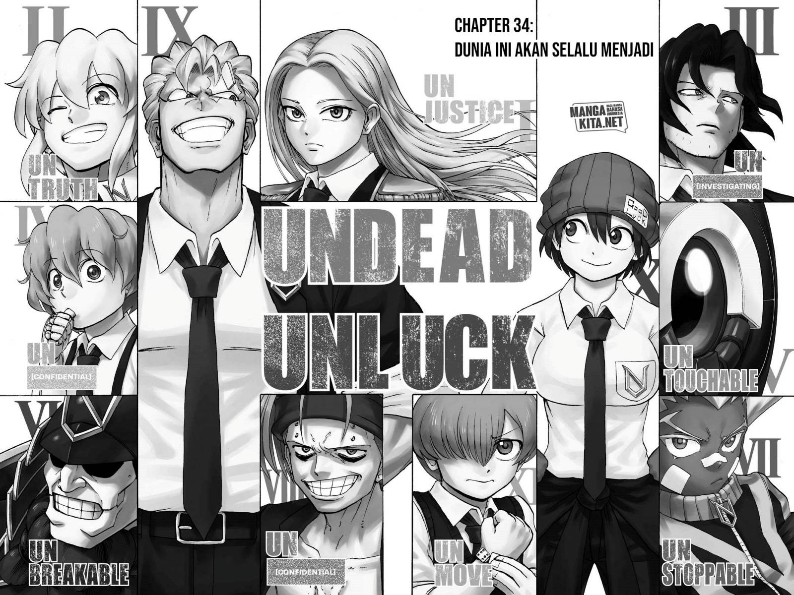 Undead Unluck chapter 34